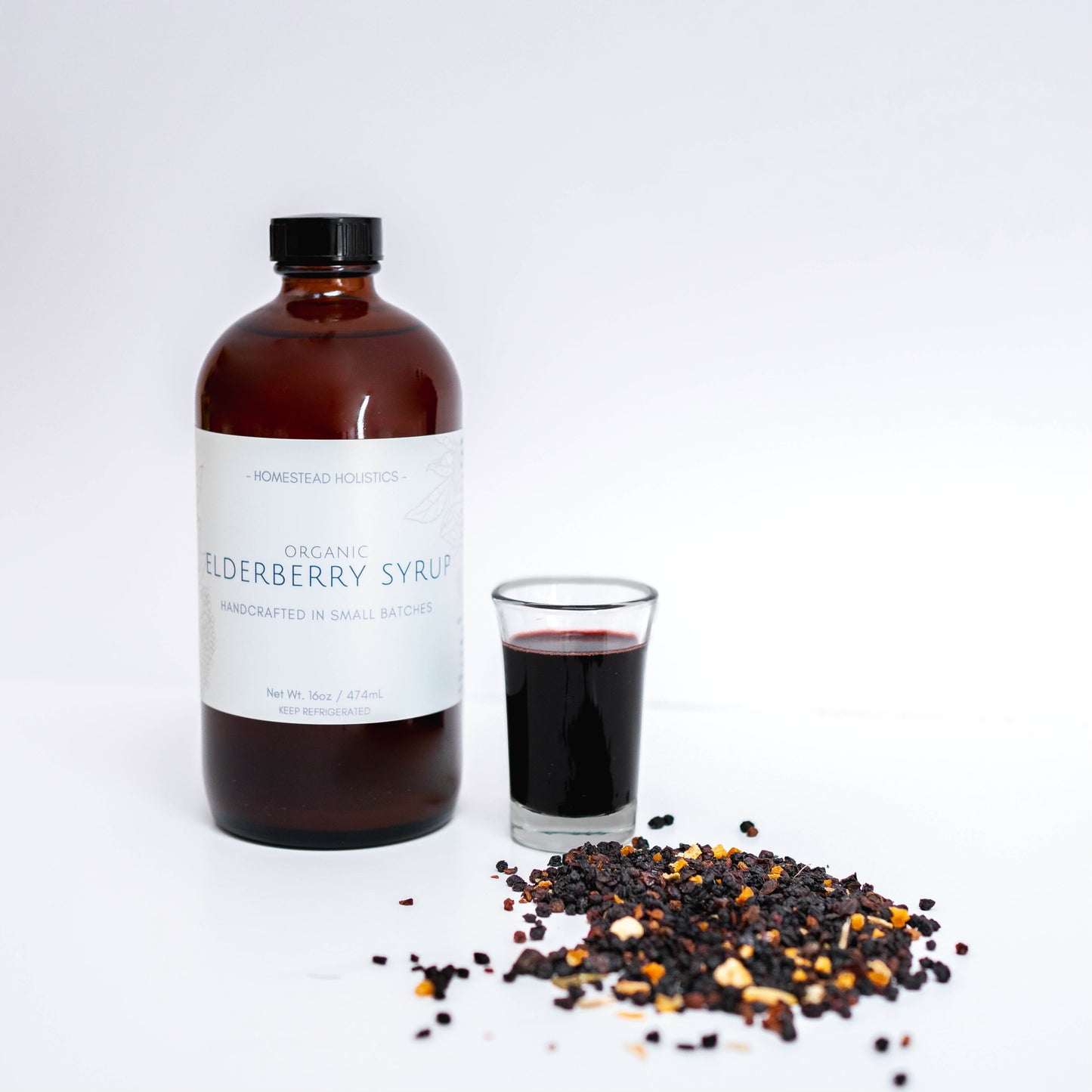 Organic Elderberry Syrup