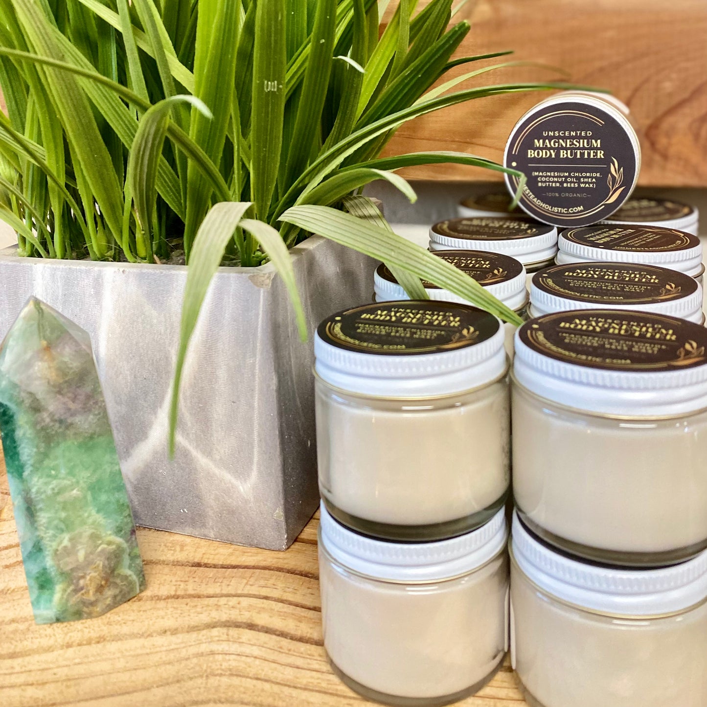 Magnesium Body Butter (2 fl. oz. glass jar)